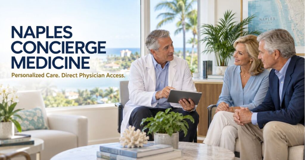 Naples concierge doctor providing personalized concierge medicine for a Southwest Florida patient