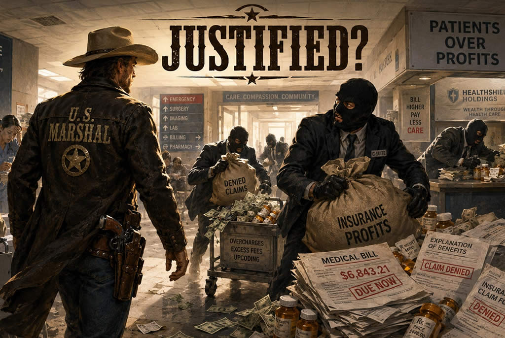 Justified? Patients Over Profits, Healthcare Should Heal, Not Profit