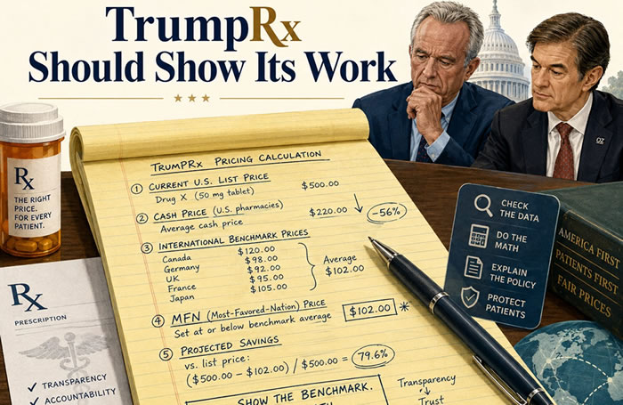 TrumpRx prescription drug price transparency analysis by Dr. Raymond Kordonowy of IMLWP, a concierge medicine and direct primary care practice in Fort Myers, Florida